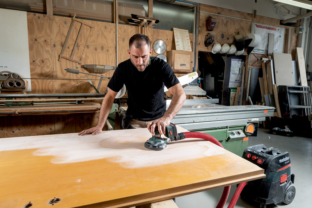 Metabo Cordless 18V Brushless 150mm (6") Random Orbital Sander SXA 18 LTX 150 BL