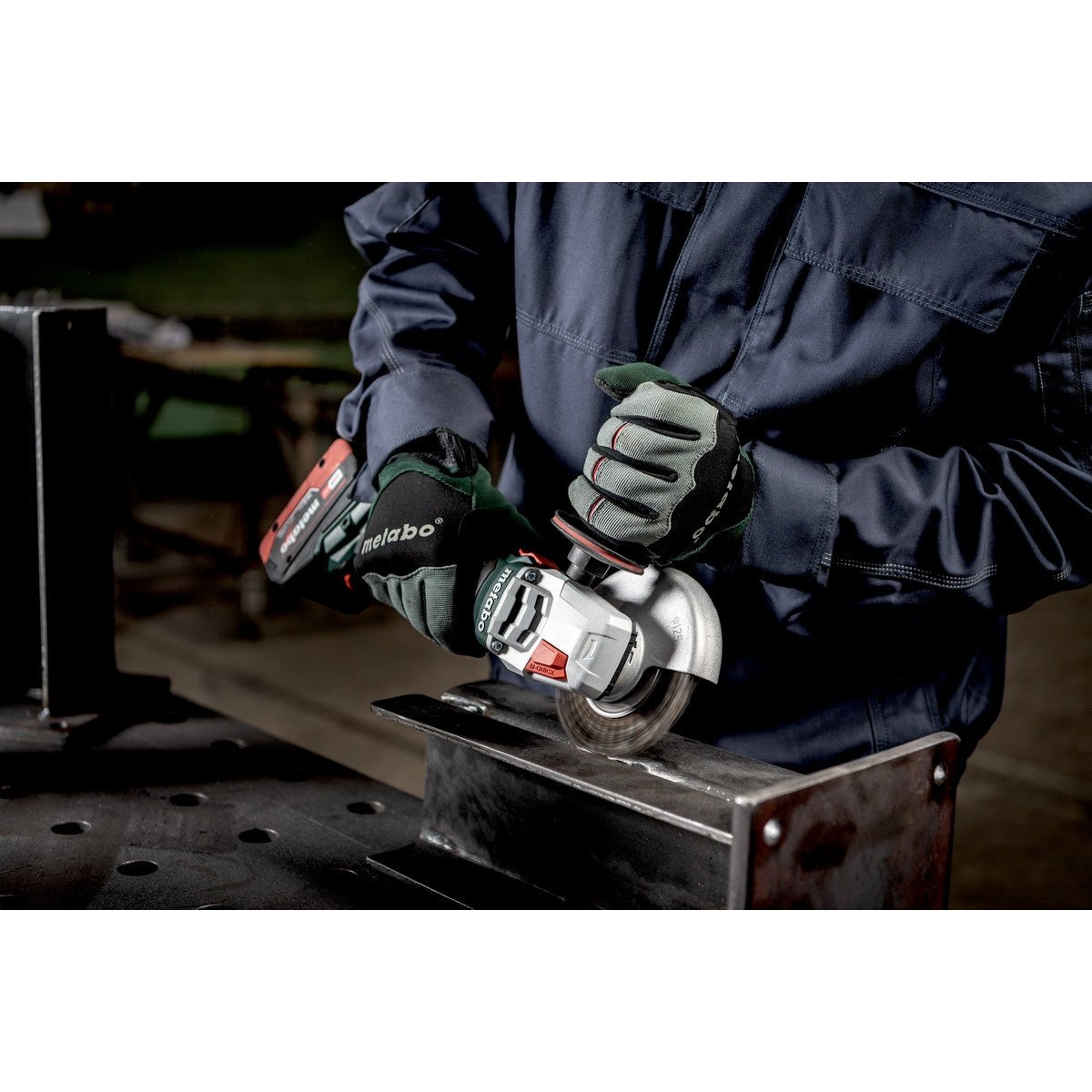 Metabo 18V Brushless 125 mm Angle Grinder with Brake & Lock Nut - Skin WB18LTBL11-125QUICK tool-junction-nz