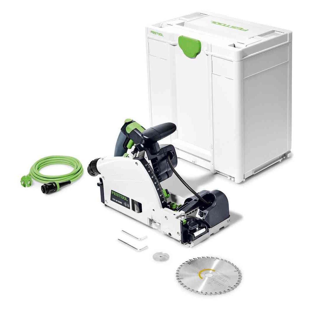 Festool TSV 60 KEBQ Plunge Cut Saw With Scoring Function 576732 tool-junction-nz
