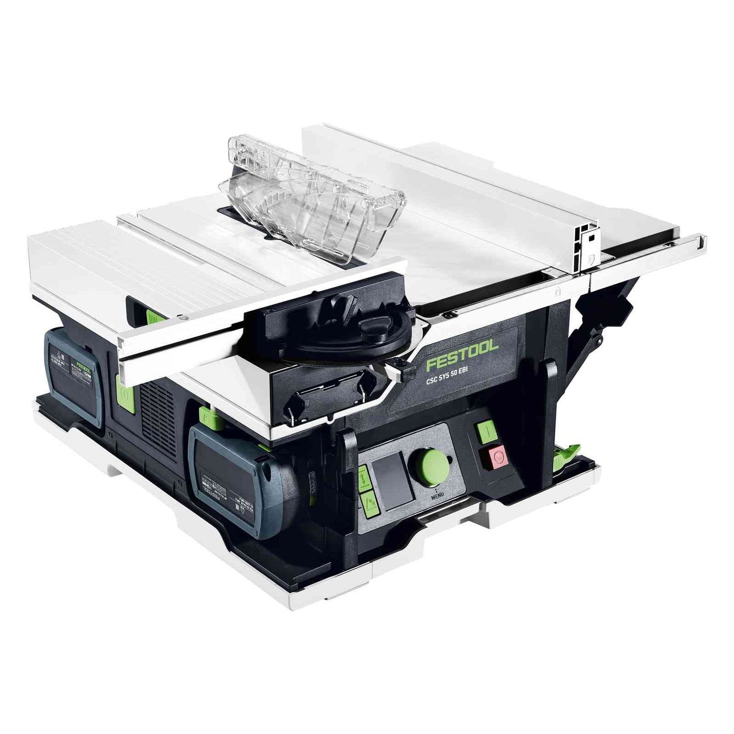 Festool Cordless Table Saw CSC SYS 50 EBI-Set Incl. Batteries, Charger & Underframe tool-junction-nz
