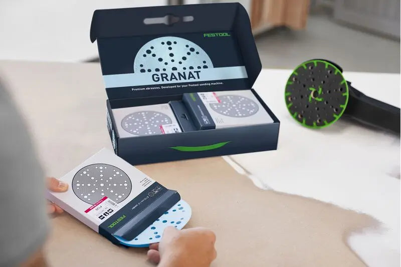 Granat Abrasive Disc Starter Set 150mm 48 Hole (578166)