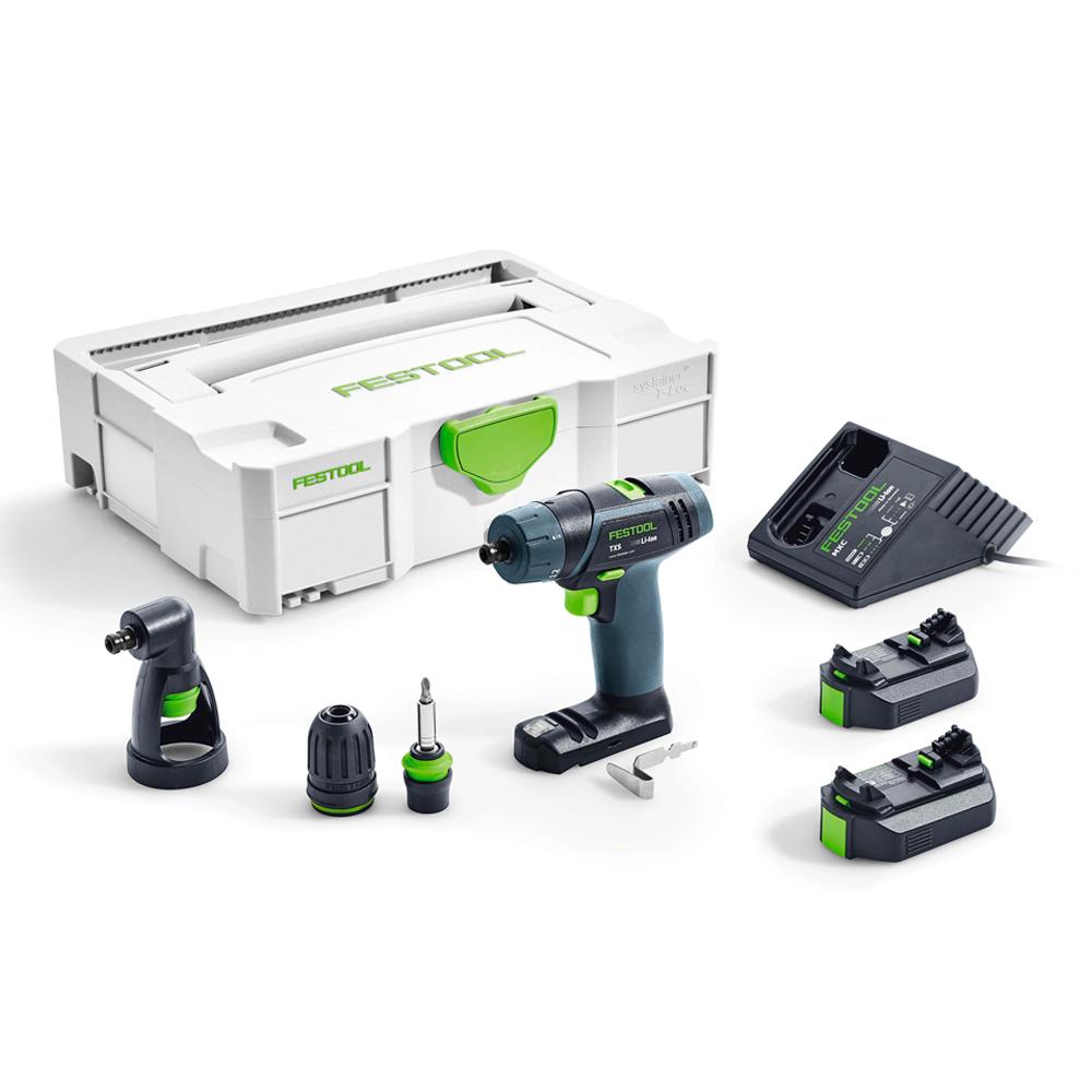 Festool TXS Li 2.6-Set Cordless Drill