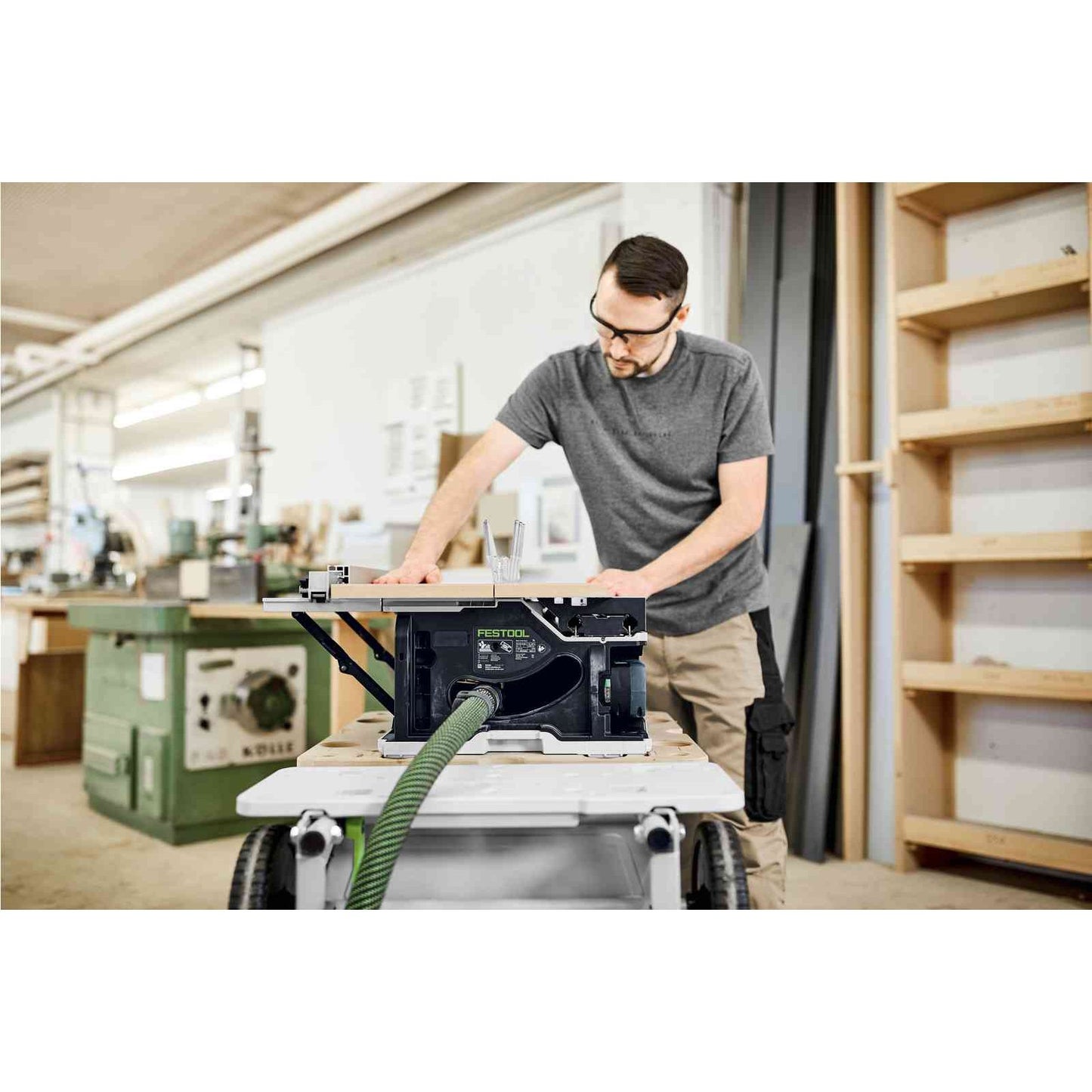 Festool Cordless Table Saw CSC SYS 50 EBI-Basic-Set Includes Underframe tool-junction-nz