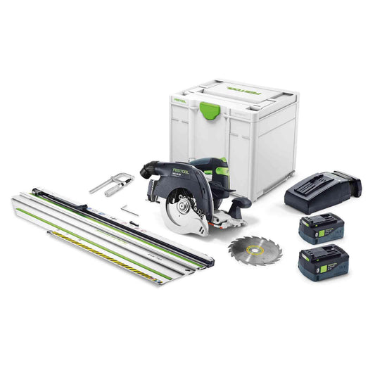 Festool Saw HKC 55 Cordless Circular Saw Kit With FSK 250 Rail (577443R)