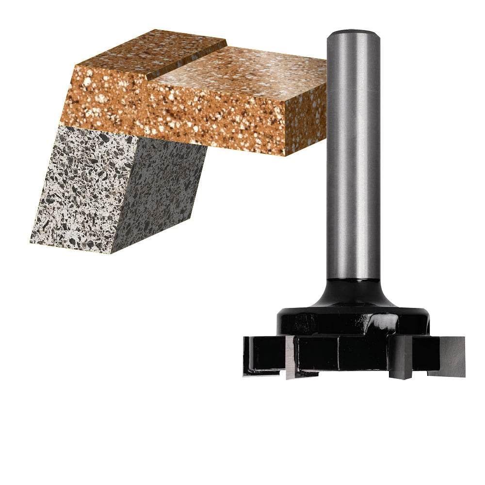 Carbitool 50.8mm 6 Flute – Surface Planer – Carbide Tipped 1/2" Shank (TSS 13 1/2)