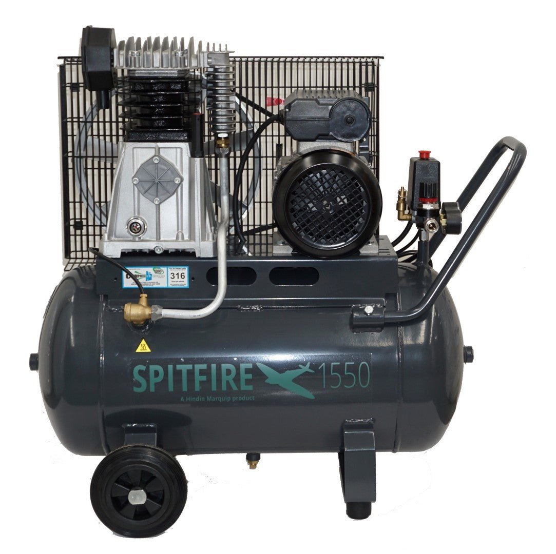 Hindin Spitfire 1550 3HP 50L Single Phase Belt Drive Compressor