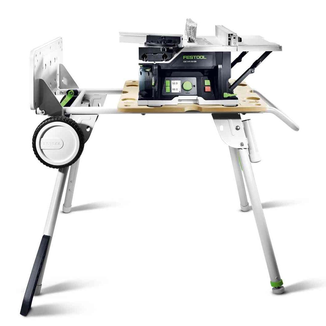 Festool Cordless Table Saw CSC SYS 50 EBI-Basic-Set Includes Underframe tool-junction-nz
