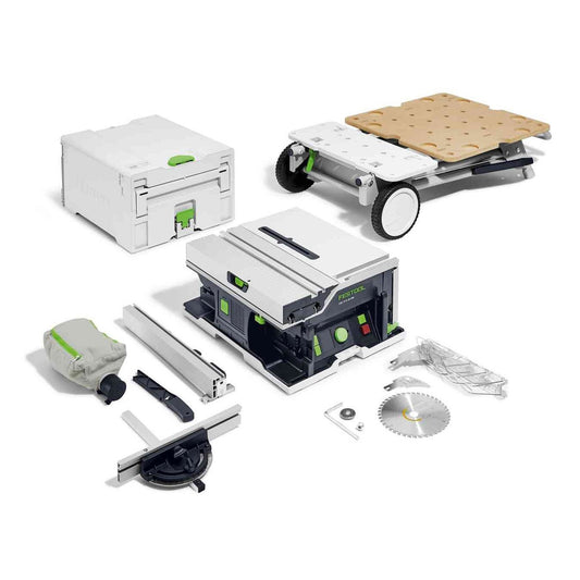 Festool Cordless Table Saw CSC SYS 50 EBI-Basic-Set Includes Underframe tool-junction-nz