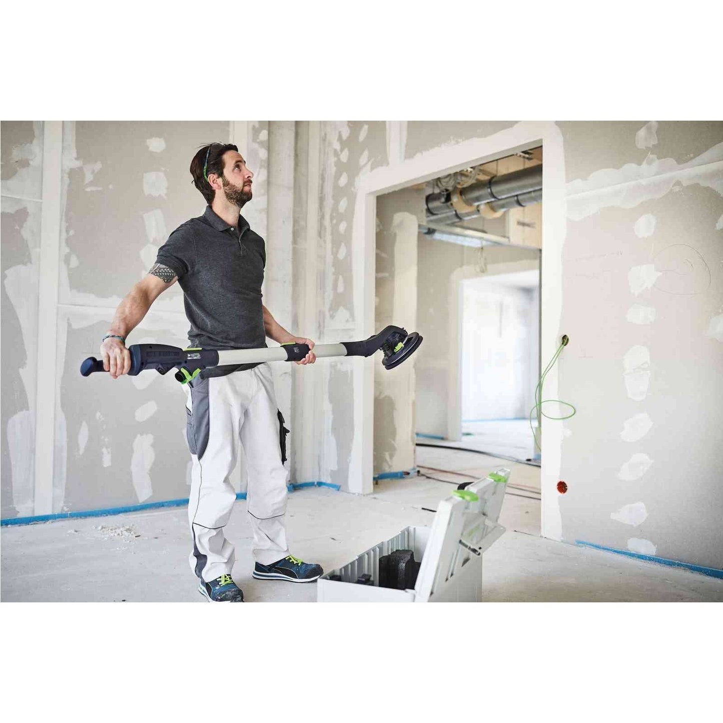 FESTOOL PLANEX, LHS 2 225 LONG-REACH POLE SANDER SET WITH CT36 DUST EXTRACTOR tool-junction-nz