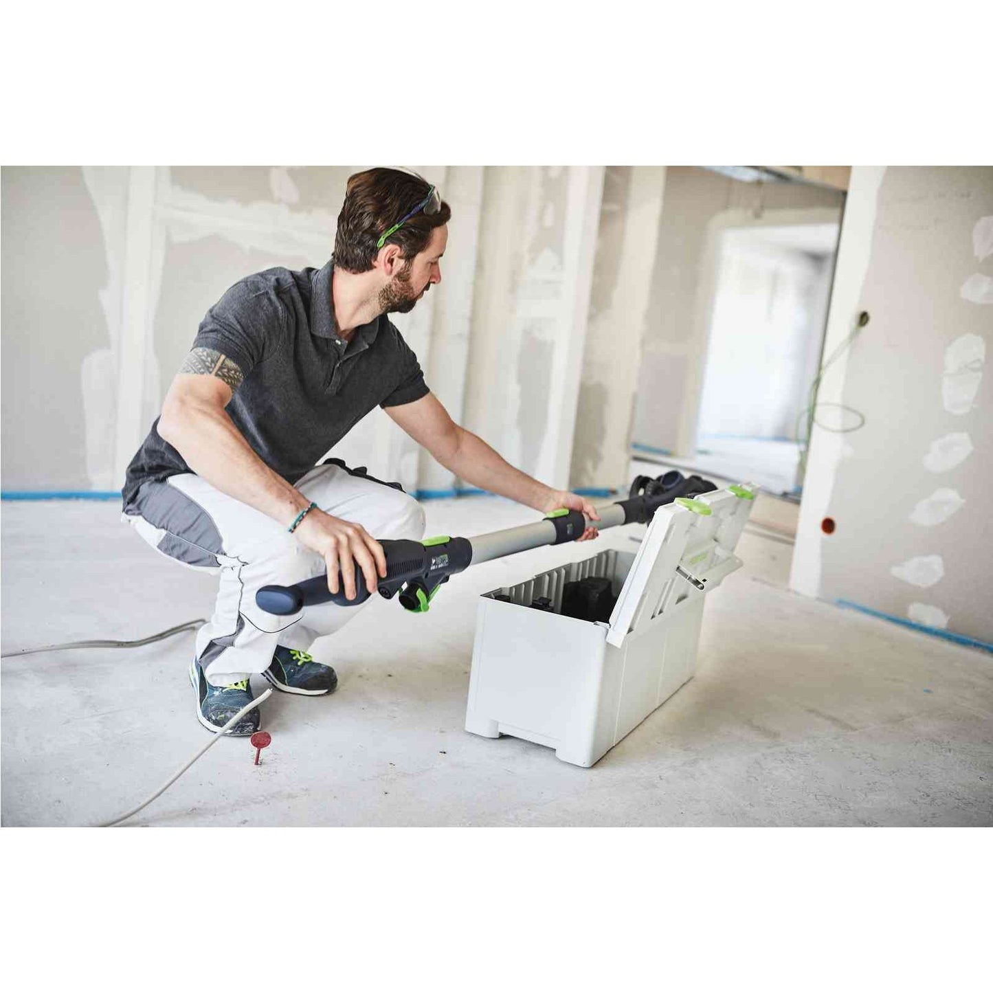 FESTOOL PLANEX, LHS 2 225 LONG-REACH POLE SANDER SET WITH CT36 DUST EXTRACTOR tool-junction-nz