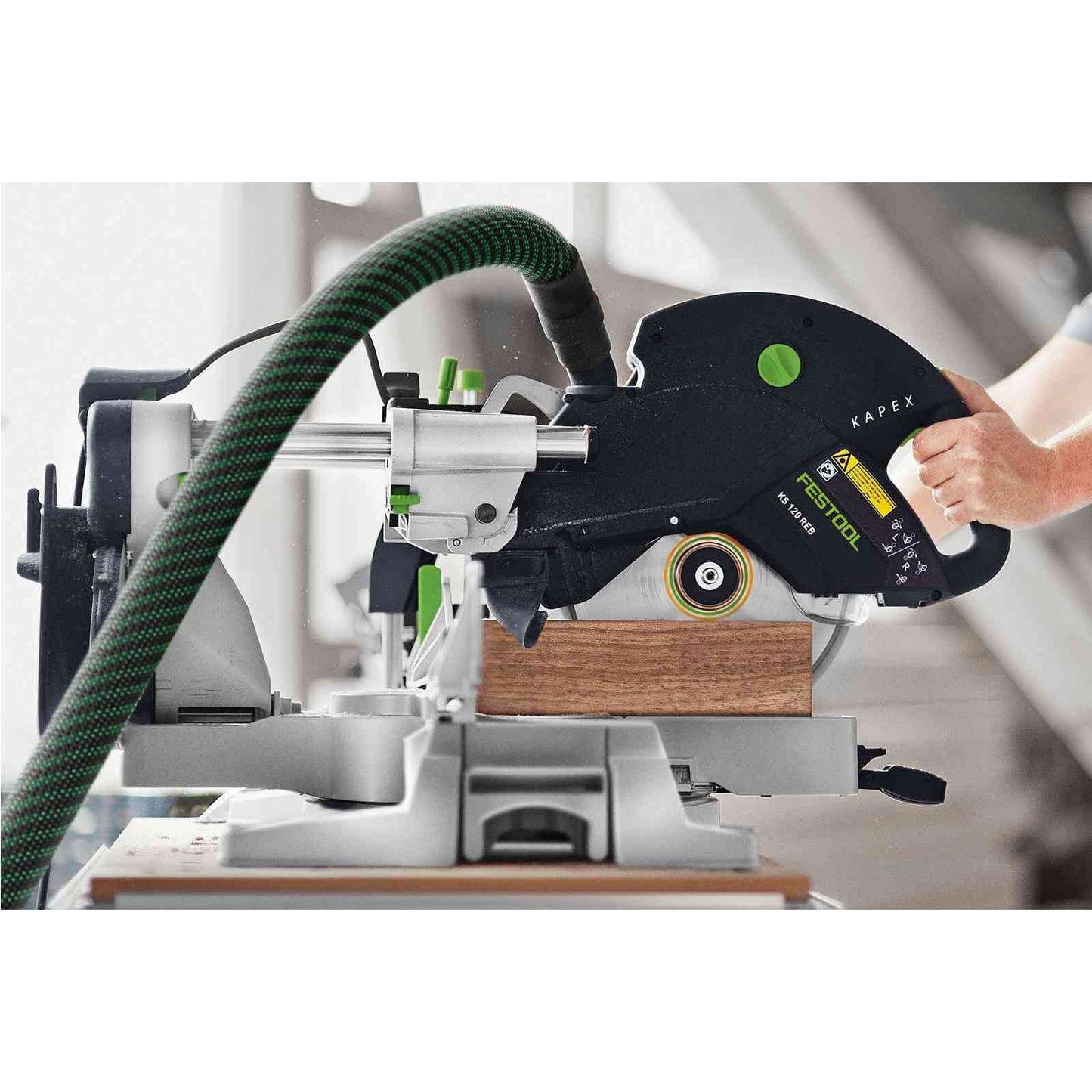 FESTOOL KS 120 REB UG SLIDE COMPOUND MITRE SAW KIT SET WITH STAND tool-junction-nz