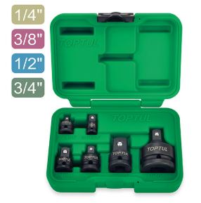Impact Adapter Set 6pc 1/4; 3/8; 1/2; 3/4"