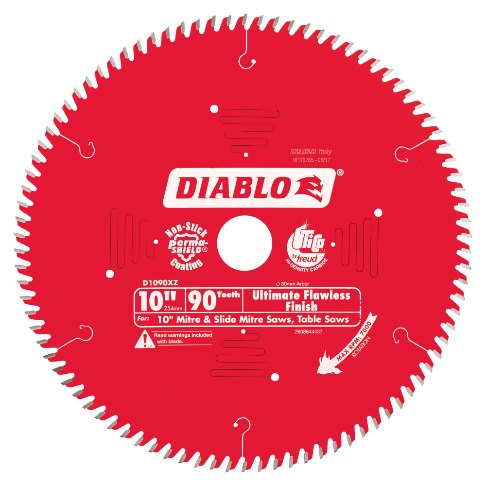Diablo 10 in. / 254mm 90T Ultimate Flawless Finish Saw Blade tool-junction-nz