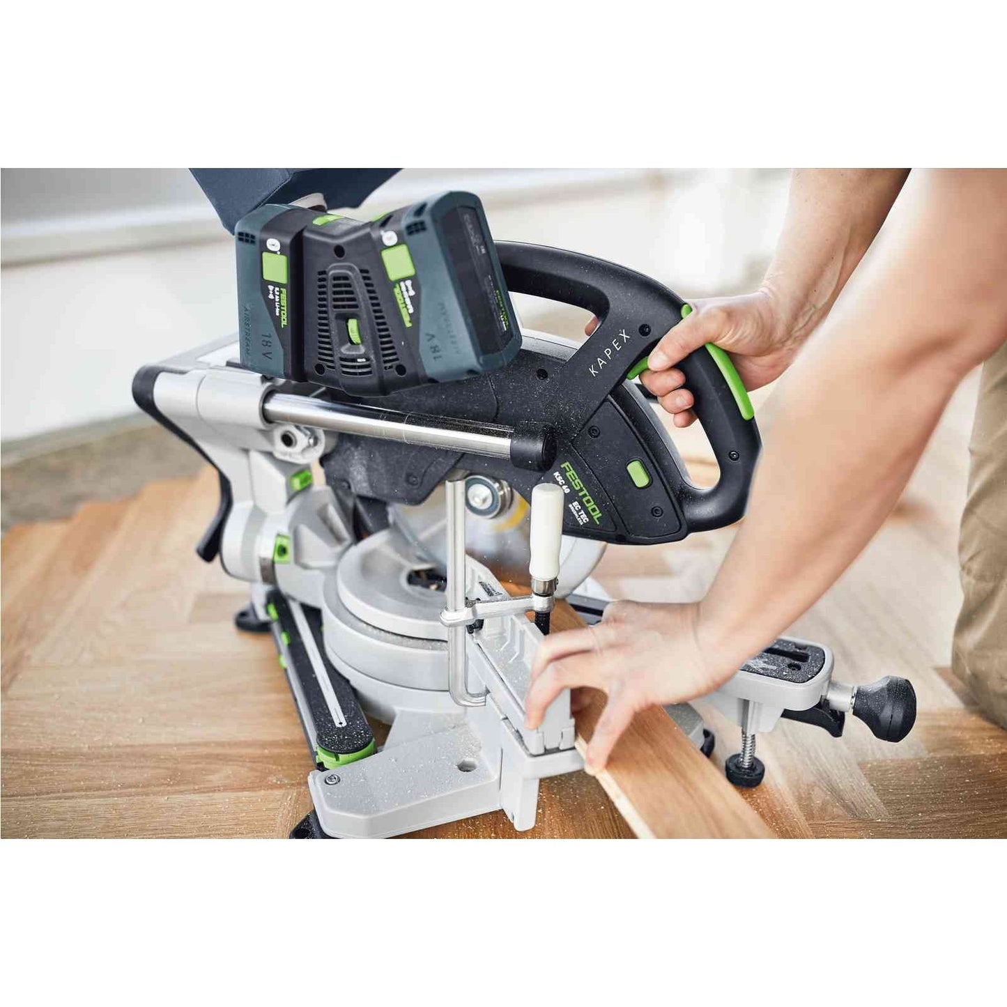 Festool KSC 60 EB Cordless 216mm Mitre Saw Skin tool-junction-nz