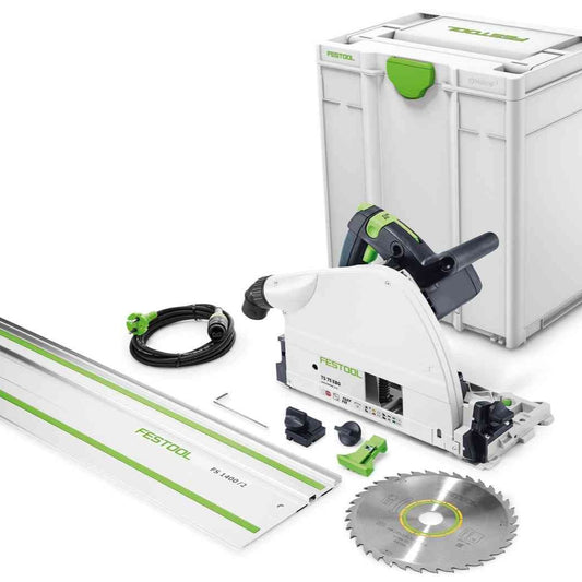 Festool TS 75 EBQ-Plus Plunge Saw + FS 1400 Rail 561512 tool-junction-nz