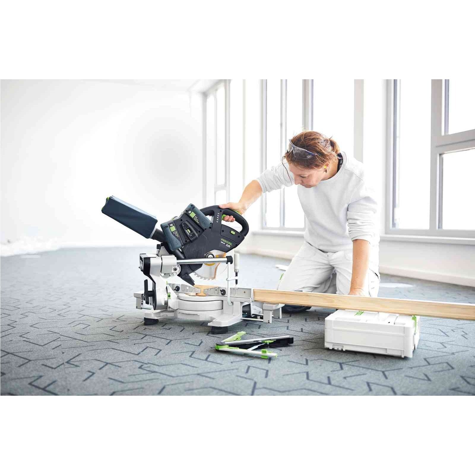 Festool KSC 60 EB Cordless 216mm Mitre Saw Skin tool-junction-nz