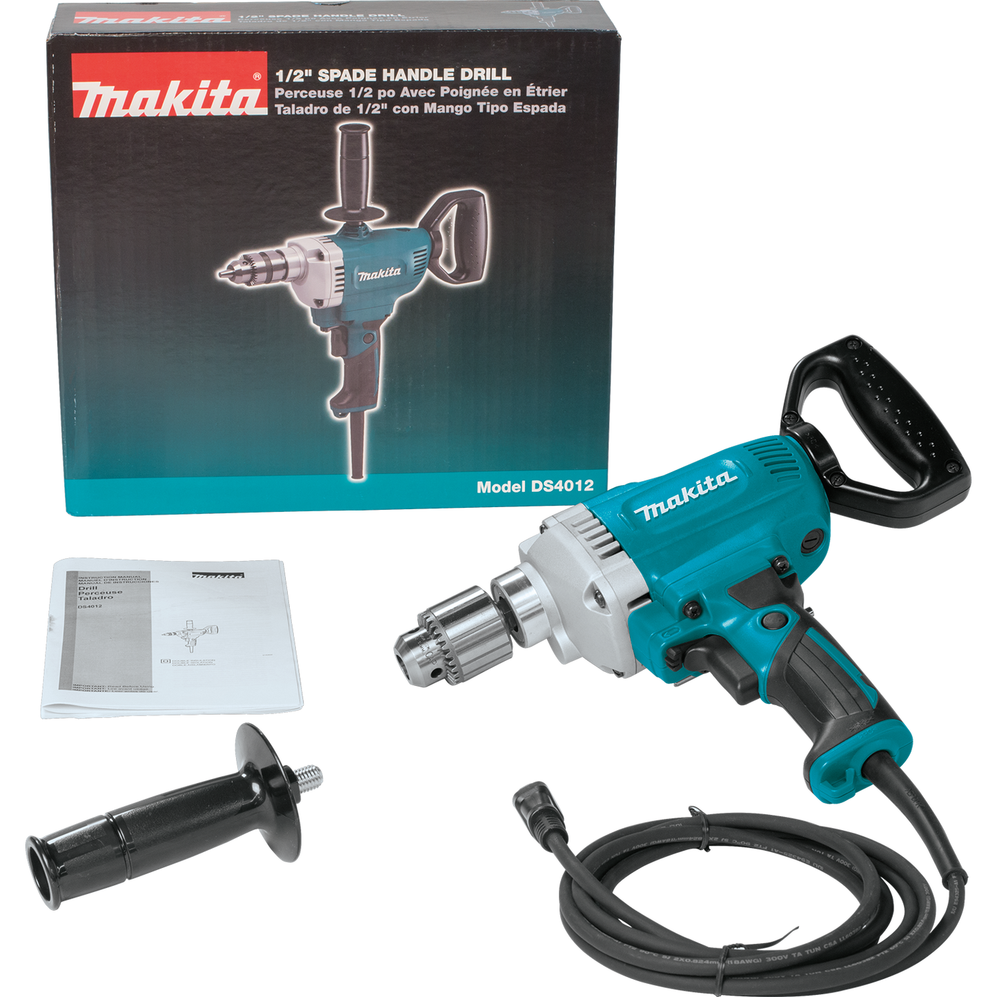 Makita 13mm High Torque Drill/Mixer DS4012 tool-junction-nz