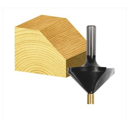 CHAMFERING BIT 45 DEG. 1/4" SHANK TCT t916