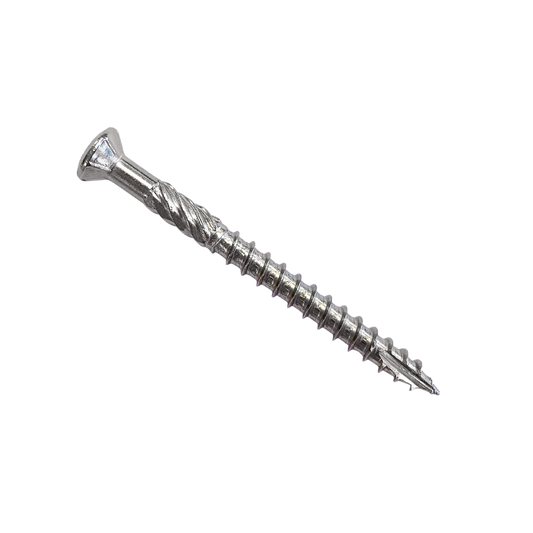 Decking Screw Oval Head SS304 10Gx65 T-REX17 50-1000 Pk tool-junction-nz