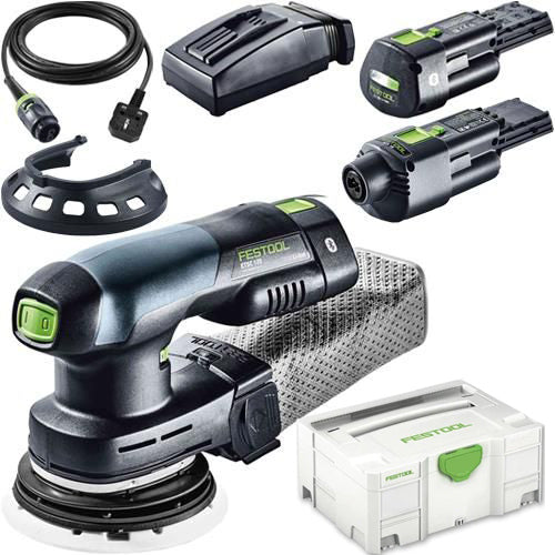 FESTOOL ETSC 125 RANDOM ORBITAL SANDER HYBRID SET 576370HS