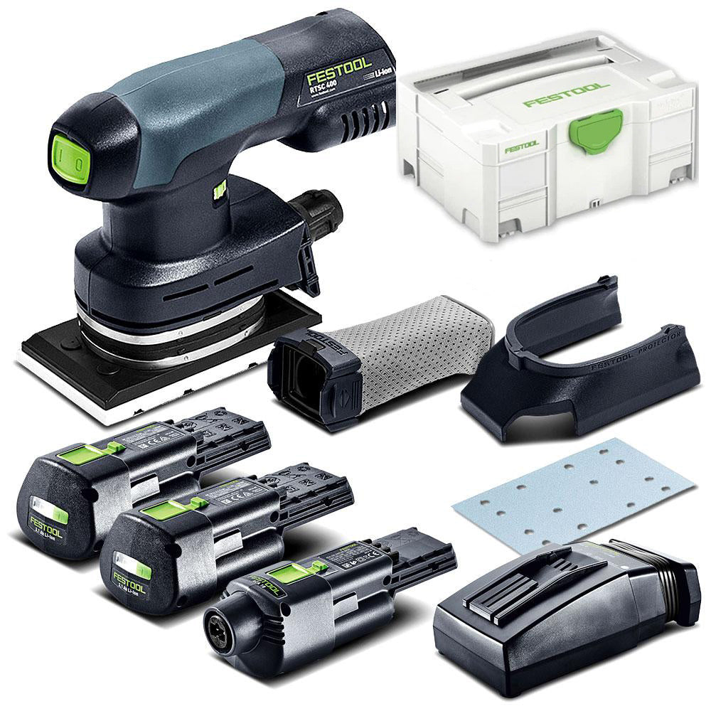 FESTOOL RTSC 400 BASIC 80 X 130MM SANDER HYBRID KIT 576347HS