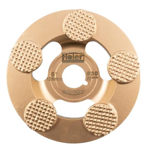 HOLER DGC0180-WOOD-SL30 Cup Wheel | WOODY | 175mm | GOLD | #30 | W ★★★