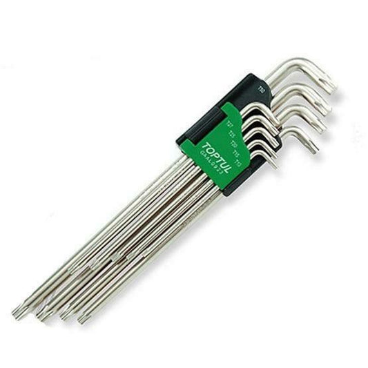 Hex Key Torx Set Extra Long 9pc T10-T50 gaal0923