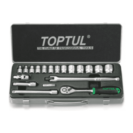 Socket Set 3/8"Dr 18pc Metric 6-24mm gcad1805