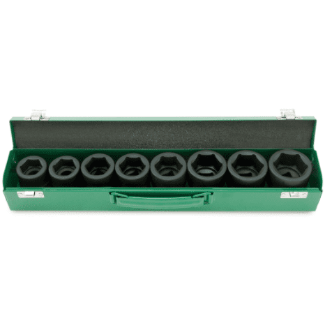 Socket Set Impact 3/4"Dr 8pc Std 26-38mm gdad0801