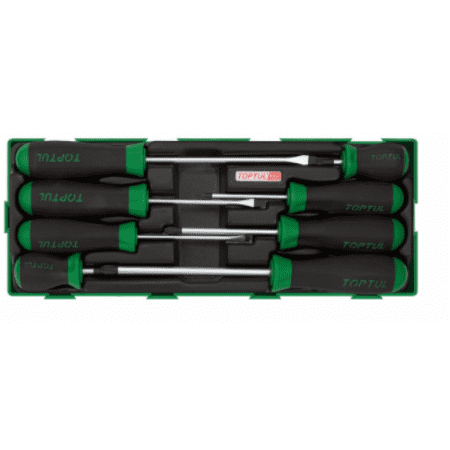 TI S/Driver Kit Flat/PH 8pc gta0823