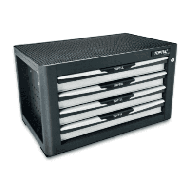 TOPTUL TBAL0403 Tool Chest 4 Drawer GREY tbal0403