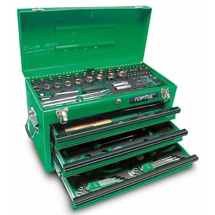 Tool Chest Set 99pc GREEN gcaz0038