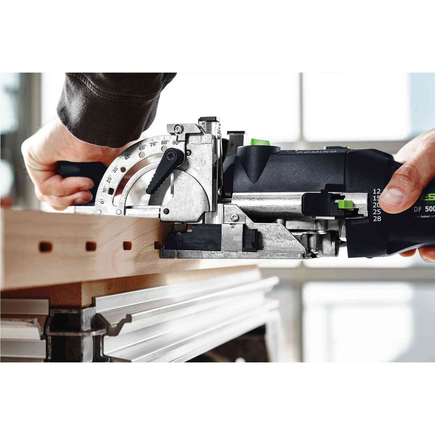 Festool DF 500 Q Domino Joiner Complete Set With Domino Assortment & Stops 574872-KIT tool-junction-nz
