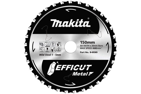 Makita Efficut Metal Cutting Blades