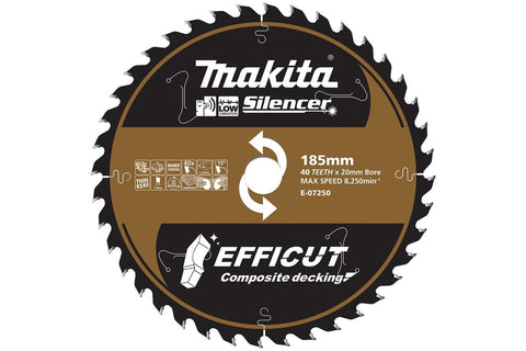 Makita Efficut Composite Decking Blades