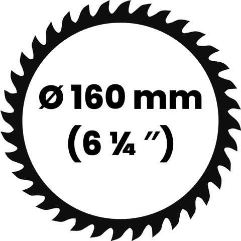 160mm Plunge Saw Blades