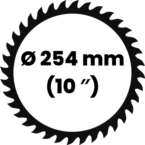 10" (254mm) Blades