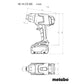 Metabo 18V Cordless Heat Gun 300°C/500°C (HG18LTX500)