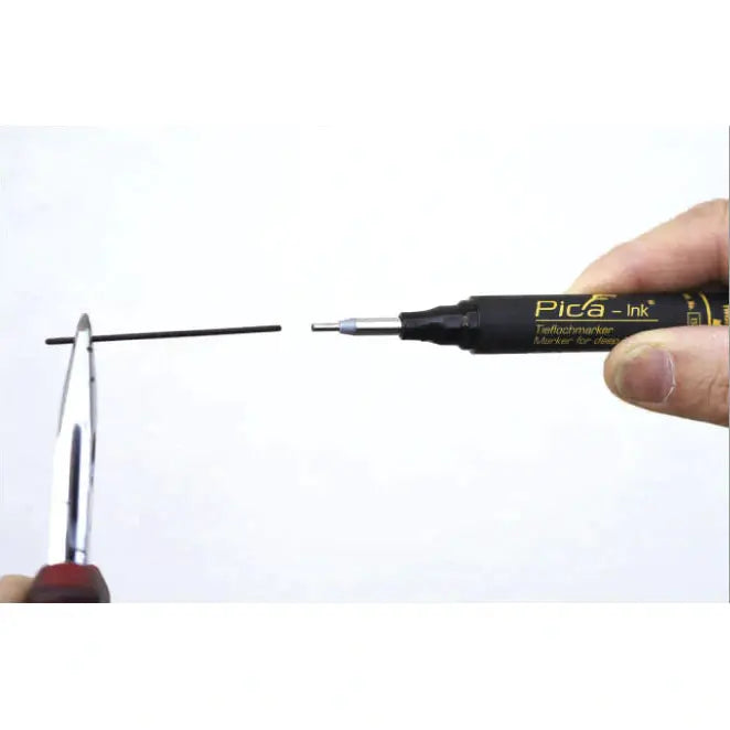Pica Ink Deep Hole Marker Red tool-junction-nz