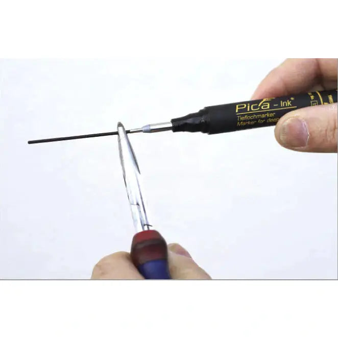Pica Ink Deep Hole Marker Red tool-junction-nz