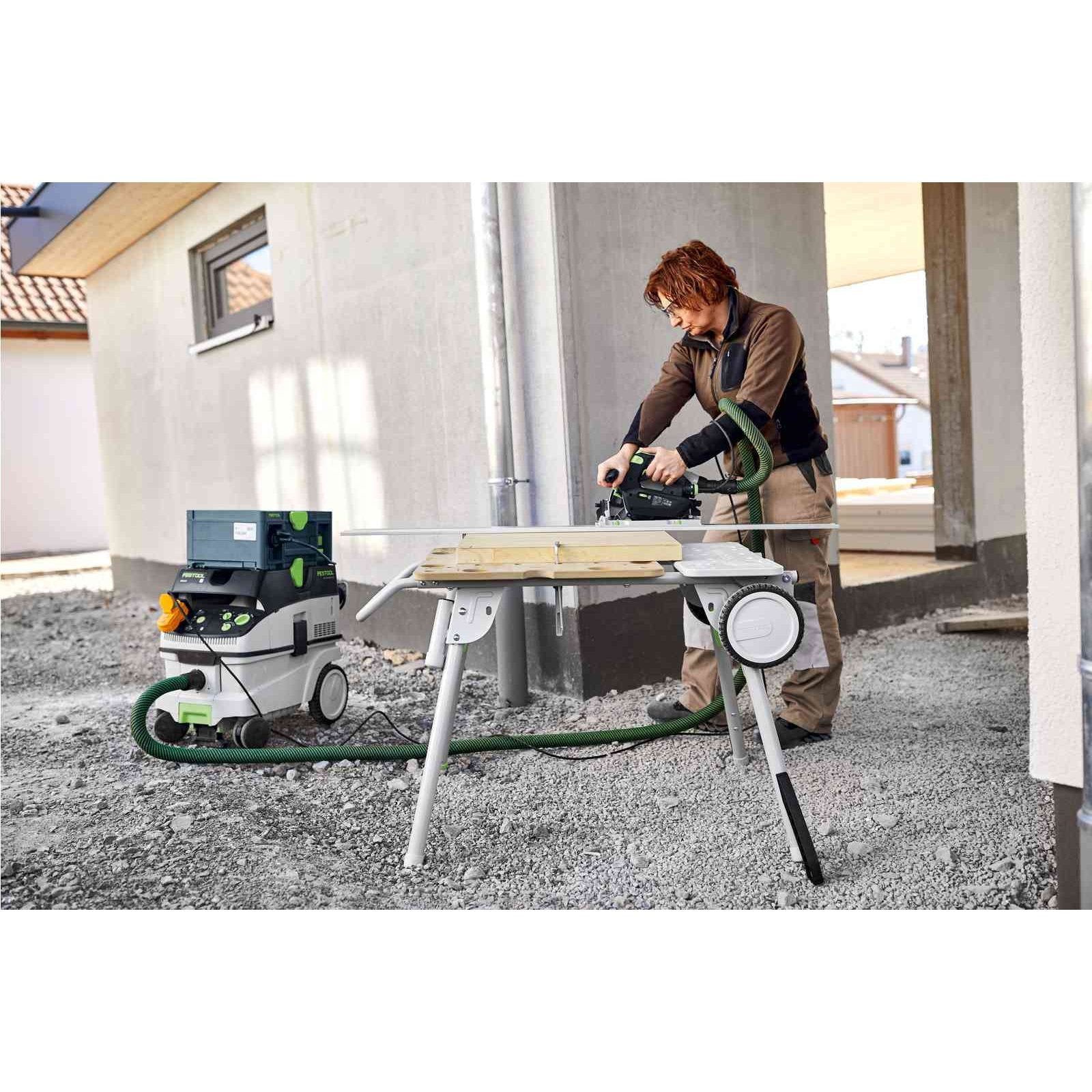 Festool TS 60 KEBQ Plus FS 168mm Brushless Plunge Cut Track Saw Special Kit With FSK250 tool-junction-nz