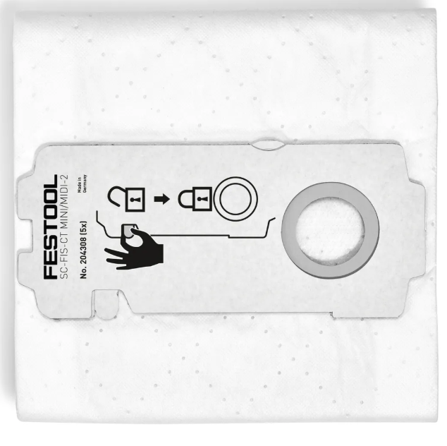 SELFCLEAN FILTER BAG CT MIDI-2/5 (5 BAGS INCLUDED) AFTER 2018 MODEL
