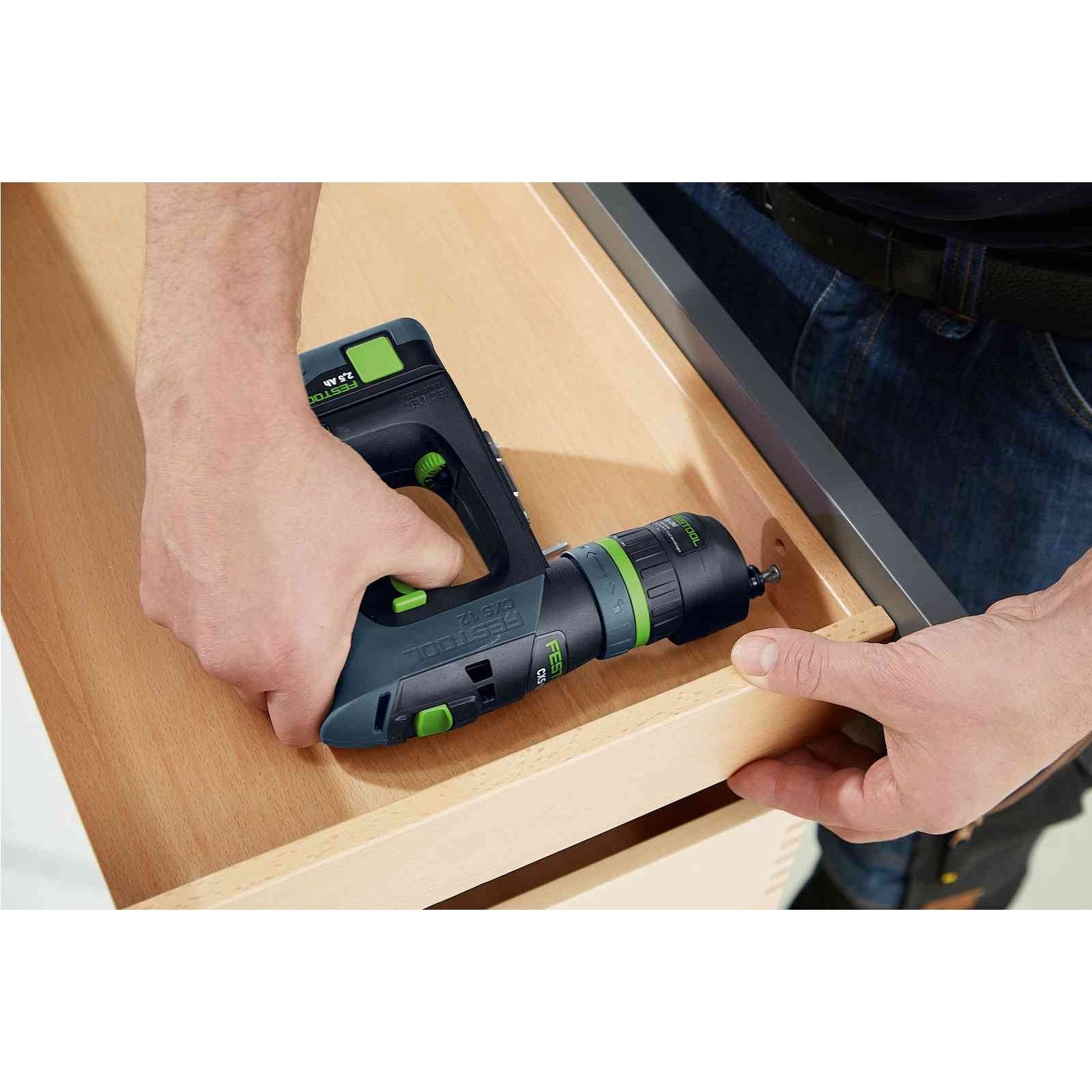 Festool CXS 12 2.5-Set 12v Cordless Drill Driver 576865 tool-junction-nz