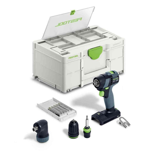 Festool 18v Cordless drill TXS 18-Basic Set 577335 tool-junction-nz