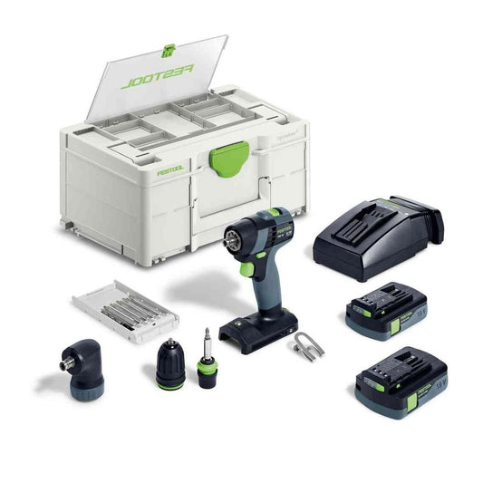 Festool 18v Cordless drill TXS 18 C 3.0-Set 577335-KIT tool-junction-nz