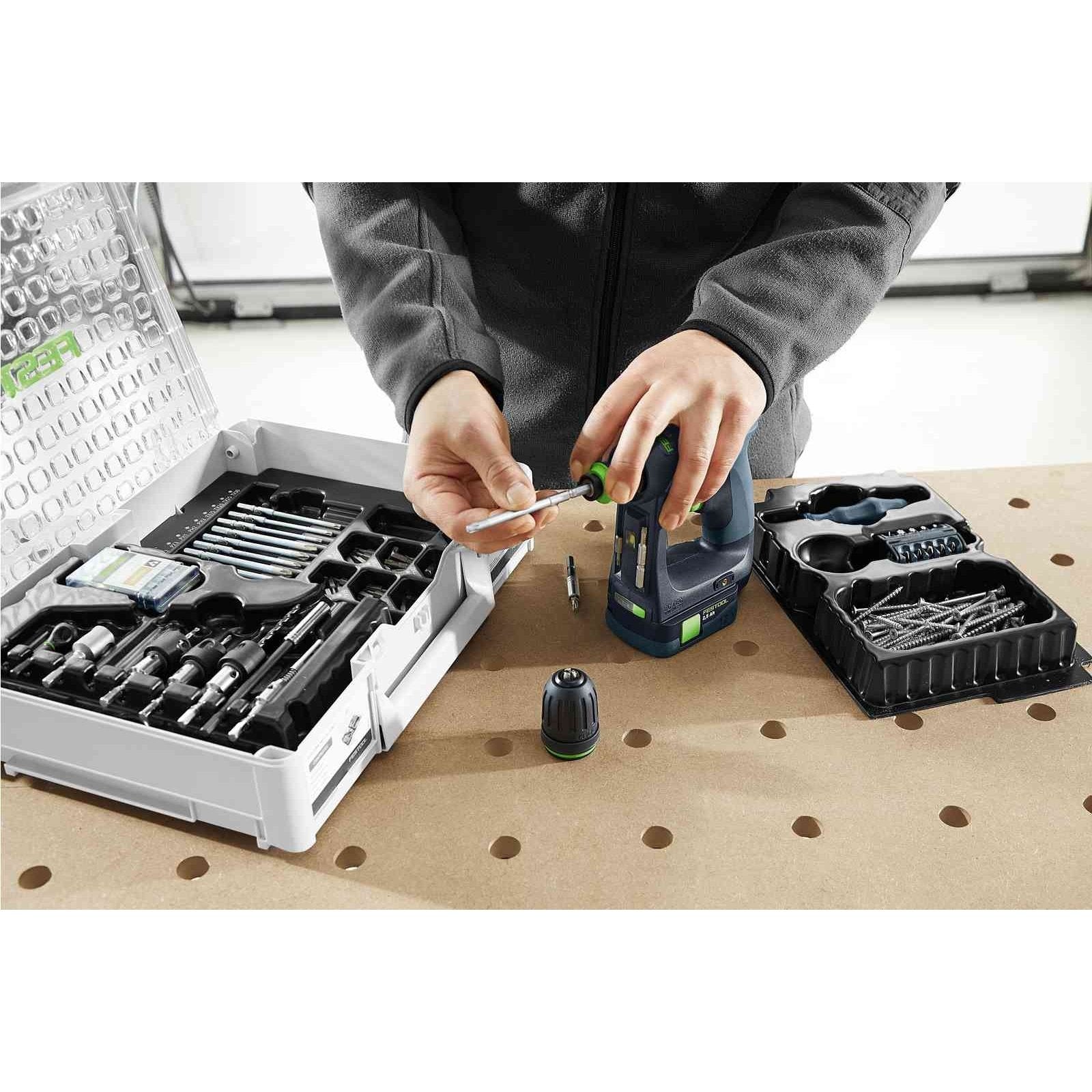 Festool CXS 12 2.5-Set 12v Cordless Drill Driver 576865 tool-junction-nz