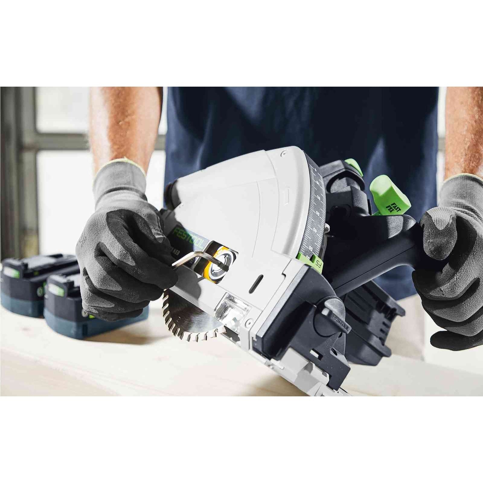 Festool TSC 55 KEB Li-Basic Cordless Plunge Cut Track Saw Skin 576712 tool-junction-nz