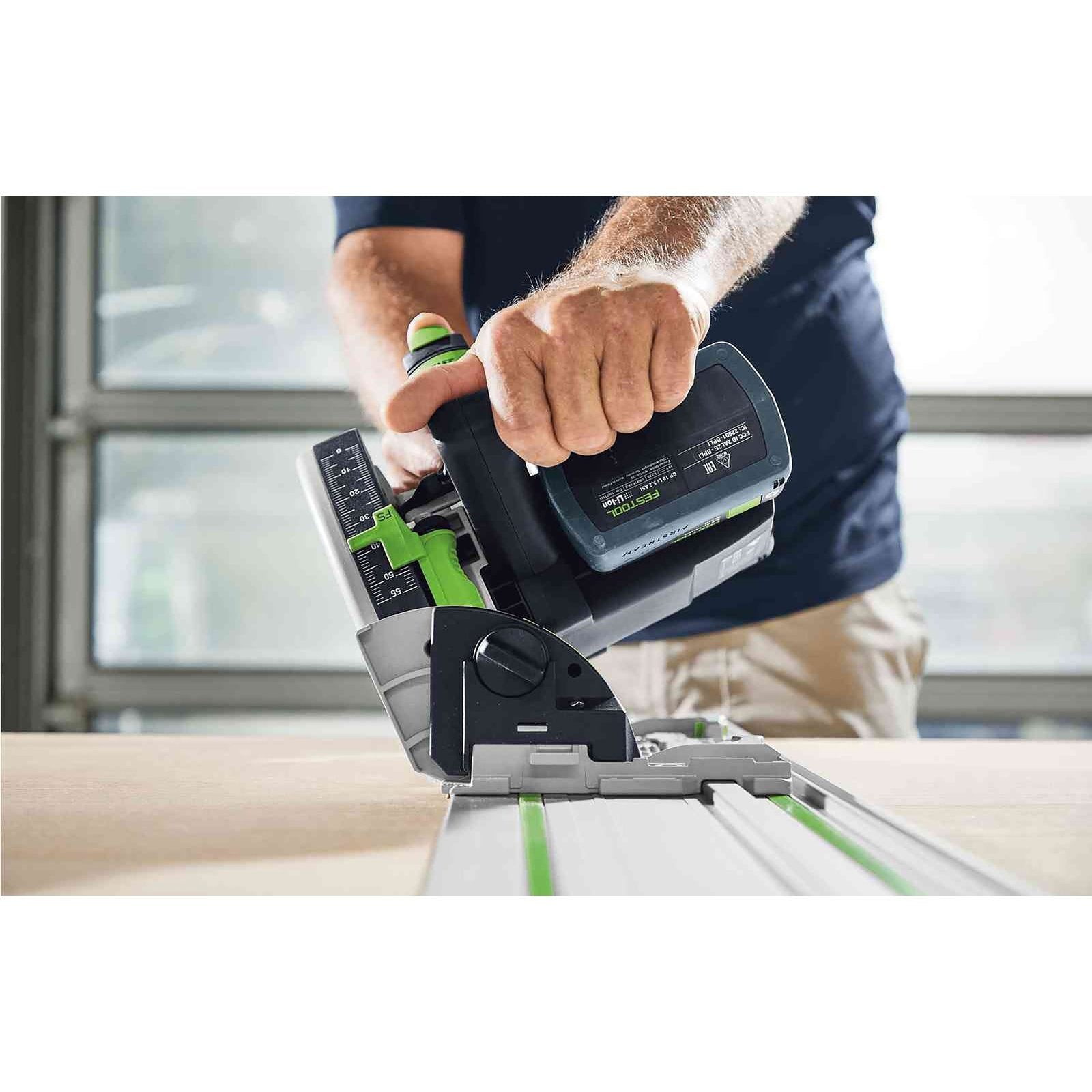 Festool TSC 55 KEB Li-Basic Cordless Plunge Cut Track Saw Skin 576712 tool-junction-nz