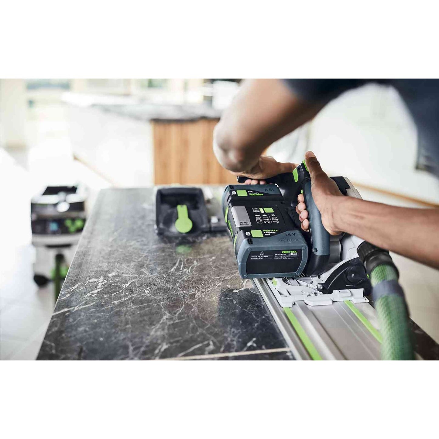 Festool TSC 55 KEB Li-Basic Cordless Plunge Cut Track Saw Skin 576712 tool-junction-nz