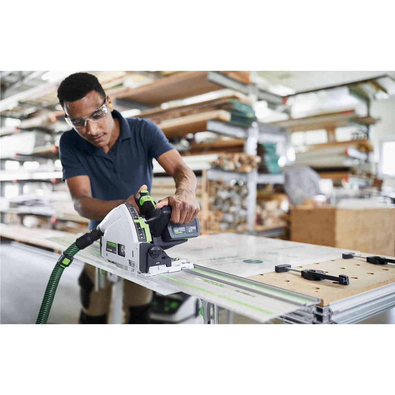 Festool TSC 55 KEB Li-Basic Cordless Plunge Cut Track Saw Skin 576712 tool-junction-nz